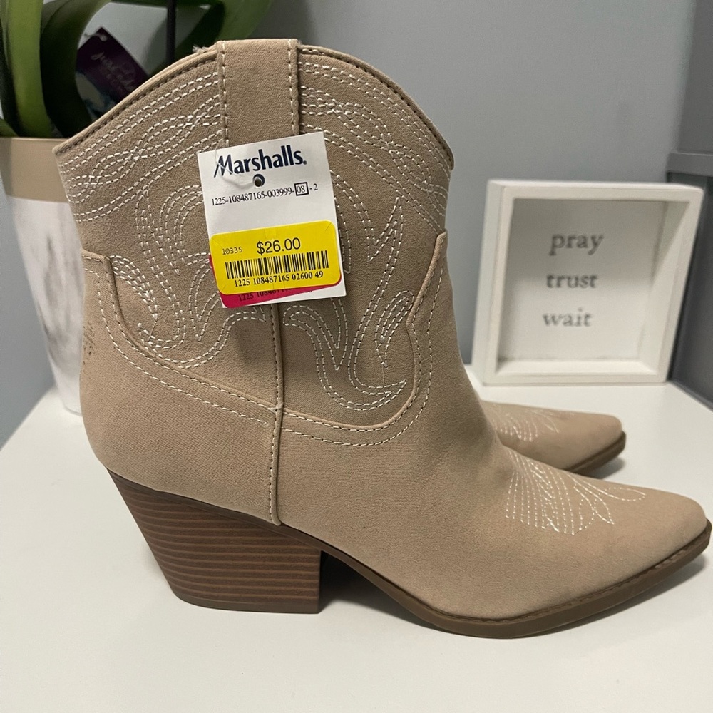Size 9 indigo boots